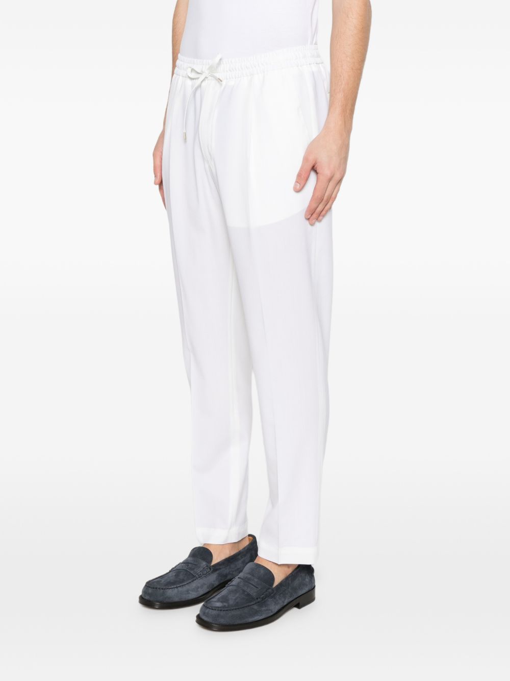 Pantaloni con coulisse e pieghe Wimbledons in bianco Briglia 1949 - uomo 