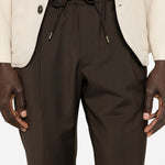 Pantaloni wimbledon in marrone Briglia 1949 - uomo 