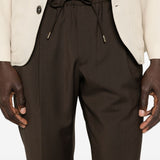 Pantaloni wimbledon in marrone Briglia 1949 - uomo 