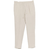 Pantaloni con coulisse e pieghe in beige Briglia 1949 - uomo 