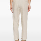 Pantaloni con coulisse e pieghe in beige Briglia 1949 - uomo 