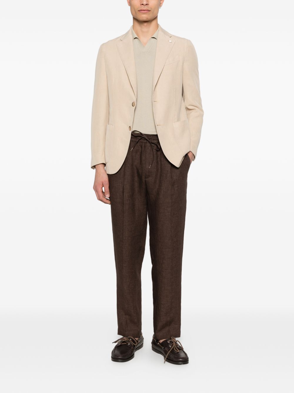 Pantaloni wimbledon in marrone Briglia 1949 - uomo 