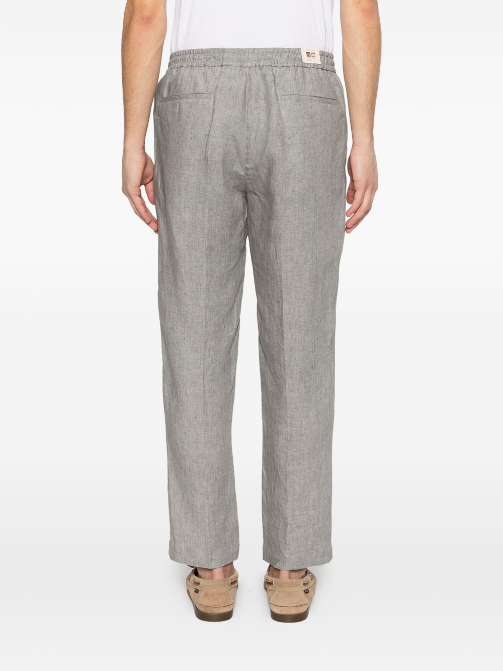 Pantaloni con coulisse e pieghe in grigio Briglia 1949 - uomo 