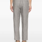 Pantaloni con coulisse e pieghe in grigio Briglia 1949 - uomo 