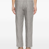 Pantaloni con coulisse e pieghe in grigio Briglia 1949 - uomo 