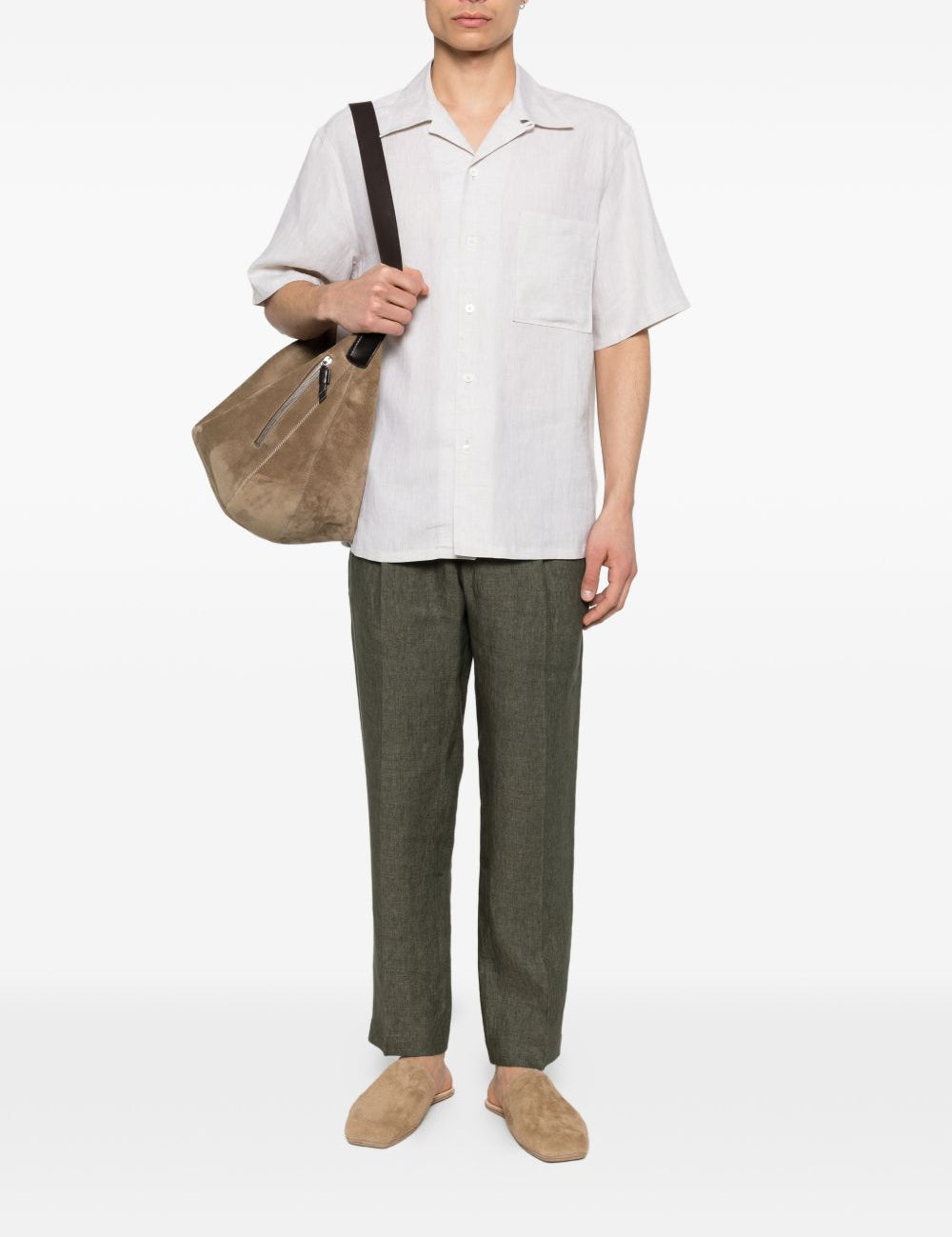 Pantaloni con coulisse in grigio Briglia 1949 - uomo 