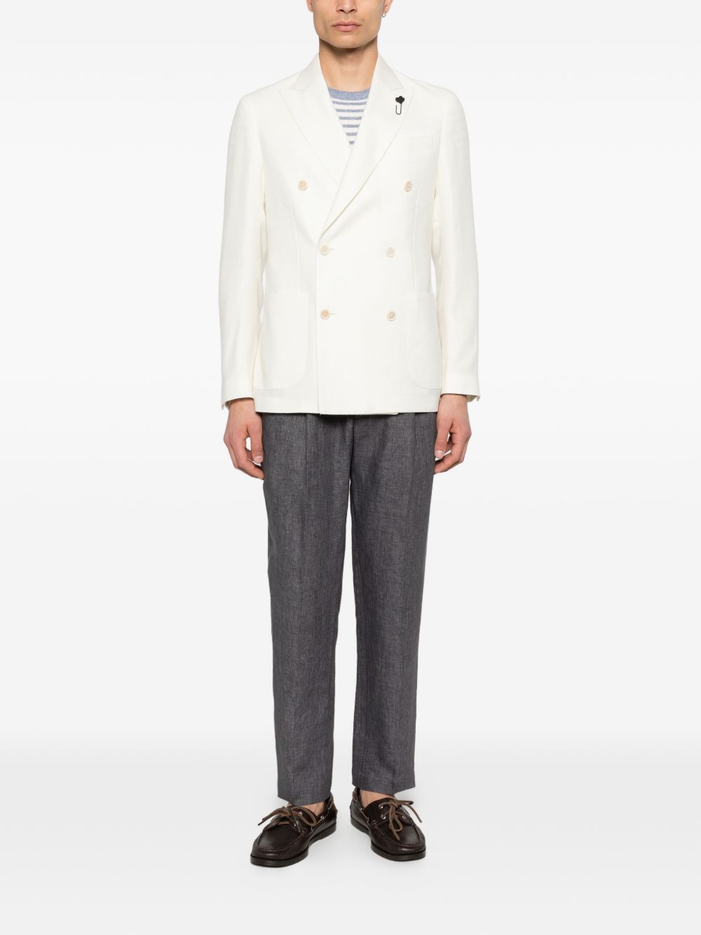 Pantaloni con coulisse in grigio Briglia 1949 - uomo 