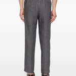 Pantaloni con coulisse in grigio Briglia 1949 - uomo 