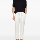 Pantaloni con elastico in vita in bianco Briglia 1949 - uomo 