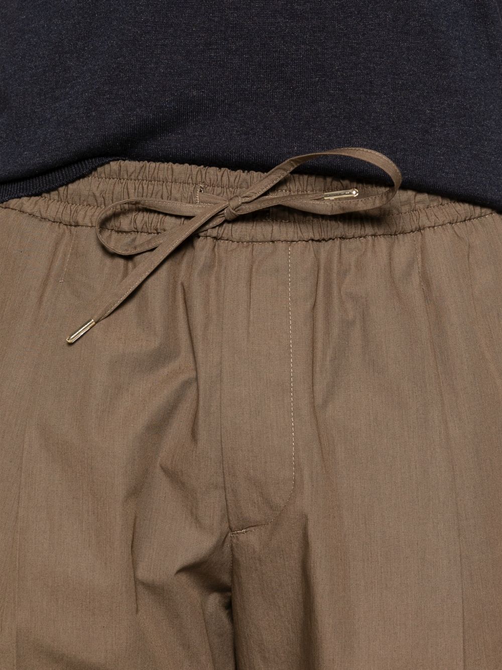 Pantaloni a pieghe con coulisse in vita in beige Briglia 1949 - uomo 