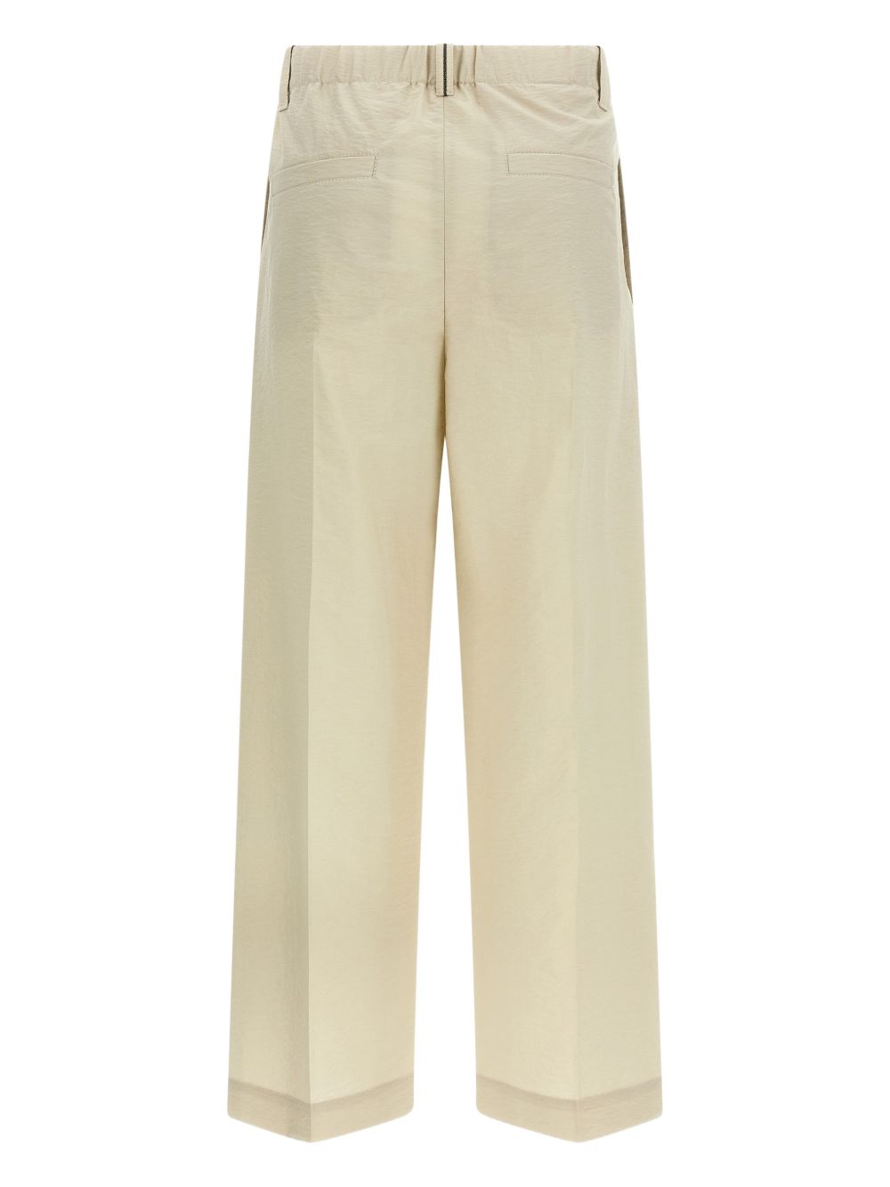 Pantaloni plissé in beige Brunello cucinelli - donna 