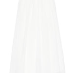 Gonna maxi svasata  in bianco Brunello cucinelli - donna 