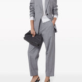 Cardigan con chiusura nascosta in bianco Brunello cucinelli - donna 