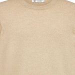 Maglione a girocollo in beige Brunello cucinelli - uomo 