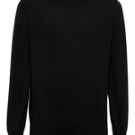 Maglione a girocollo in nero Brunello cucinelli - uomo 