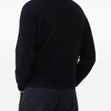 Maglione a girocollo in nero Brunello cucinelli - uomo 