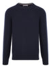 Men's Brunello Cucinelli crew-neck sweater in blue
