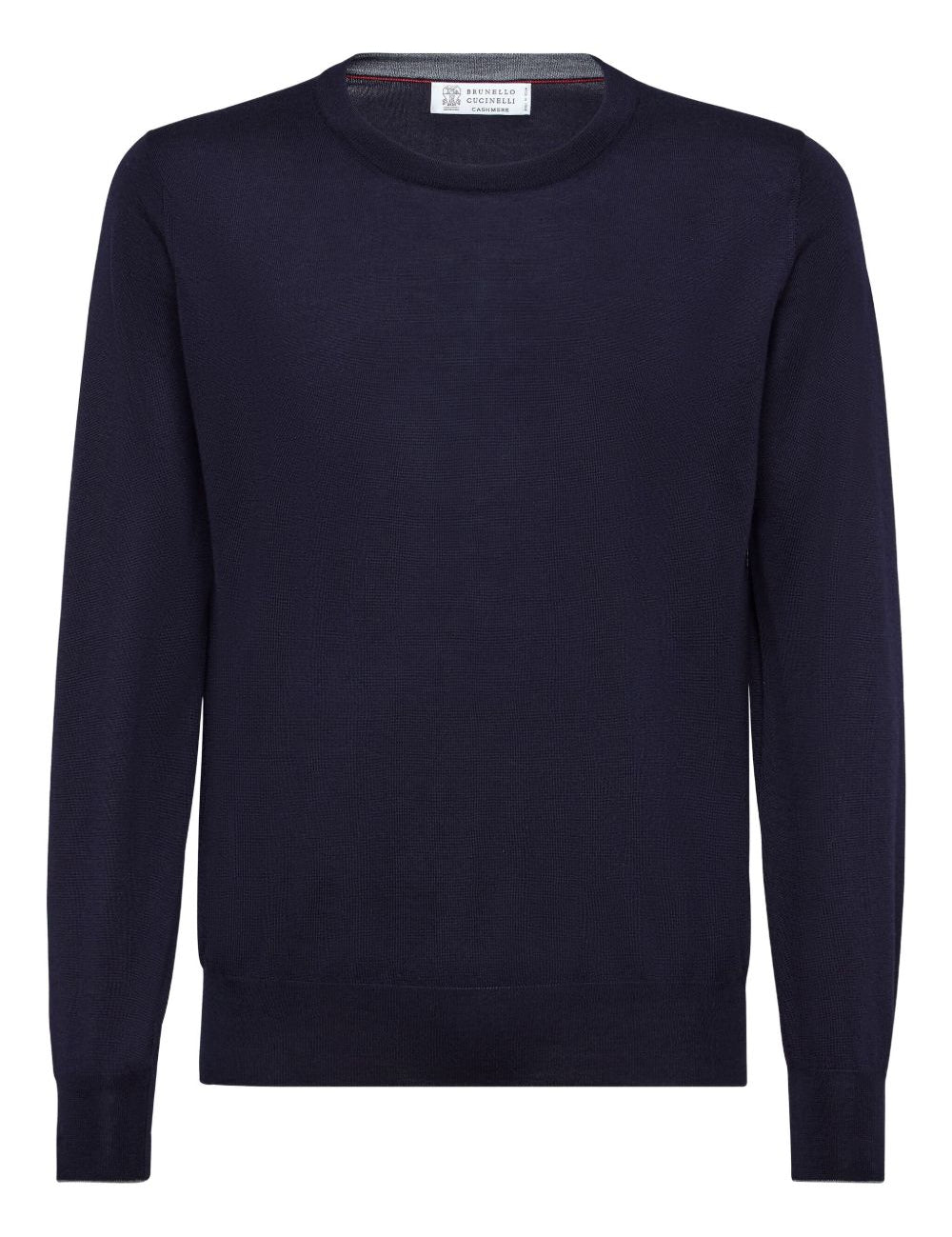 Maglione classico  in blu Brunello cucinelli - uomo 