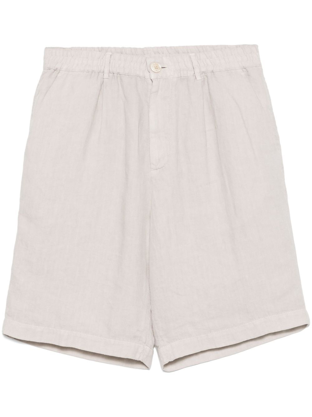 Shorts in lino in beige Brunello cucinelli - uomo 