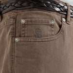 Pantaloni con cinque tasche in marrone Brunello cucinelli - uomo 