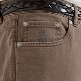 Pantaloni con cinque tasche in marrone Brunello cucinelli - uomo 