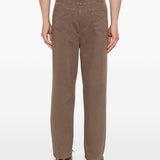 Pantaloni plissé in marrone Brunello cucinelli - uomo 