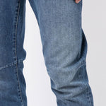 Jeans a gamba dritta dal vestibilità ricca in blu Brunello cucinelli - uomo 