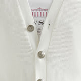 Cardigan raglan a coste inglesi in grigio Brunello cucinelli - uomo 