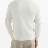 Cardigan raglan a coste inglesi in grigio Brunello cucinelli - uomo 