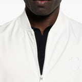 Gilet con dettaglio logo in bianco Brunello cucinelli - uomo 