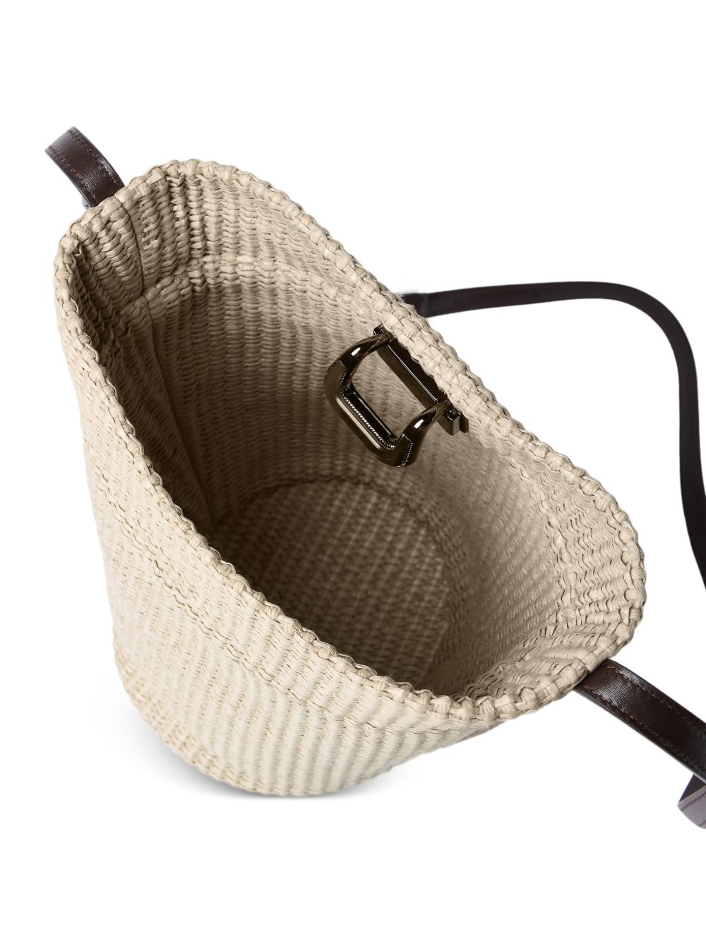 Borsa a secchiello Sartorial in avorio Brunello Cucinelli - donna 