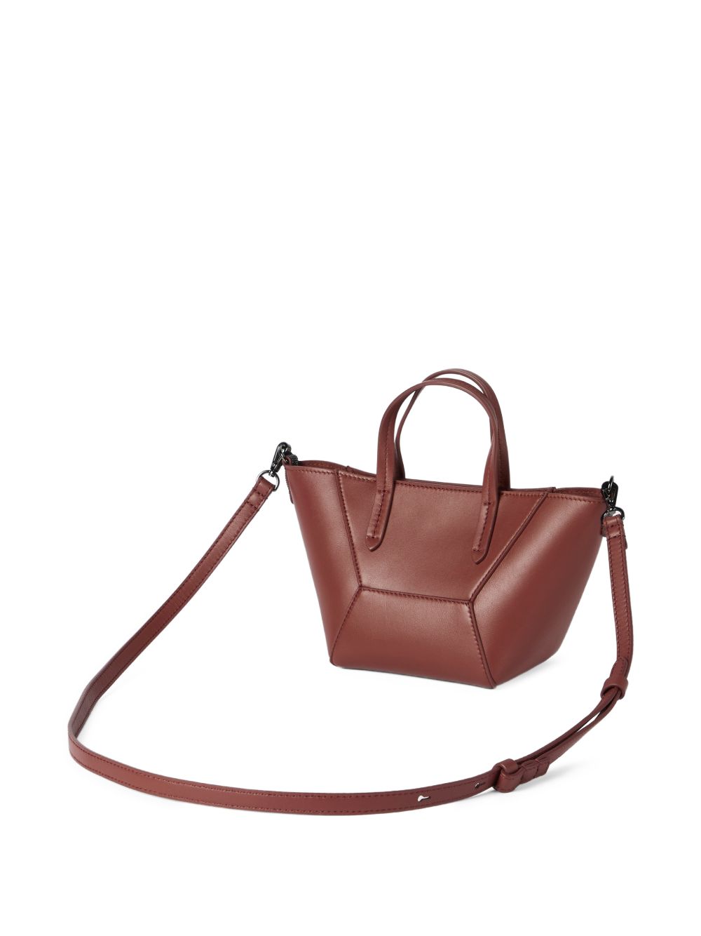 Borsa tote piccola BC Duo in marrone Brunello Cucinelli - donna 