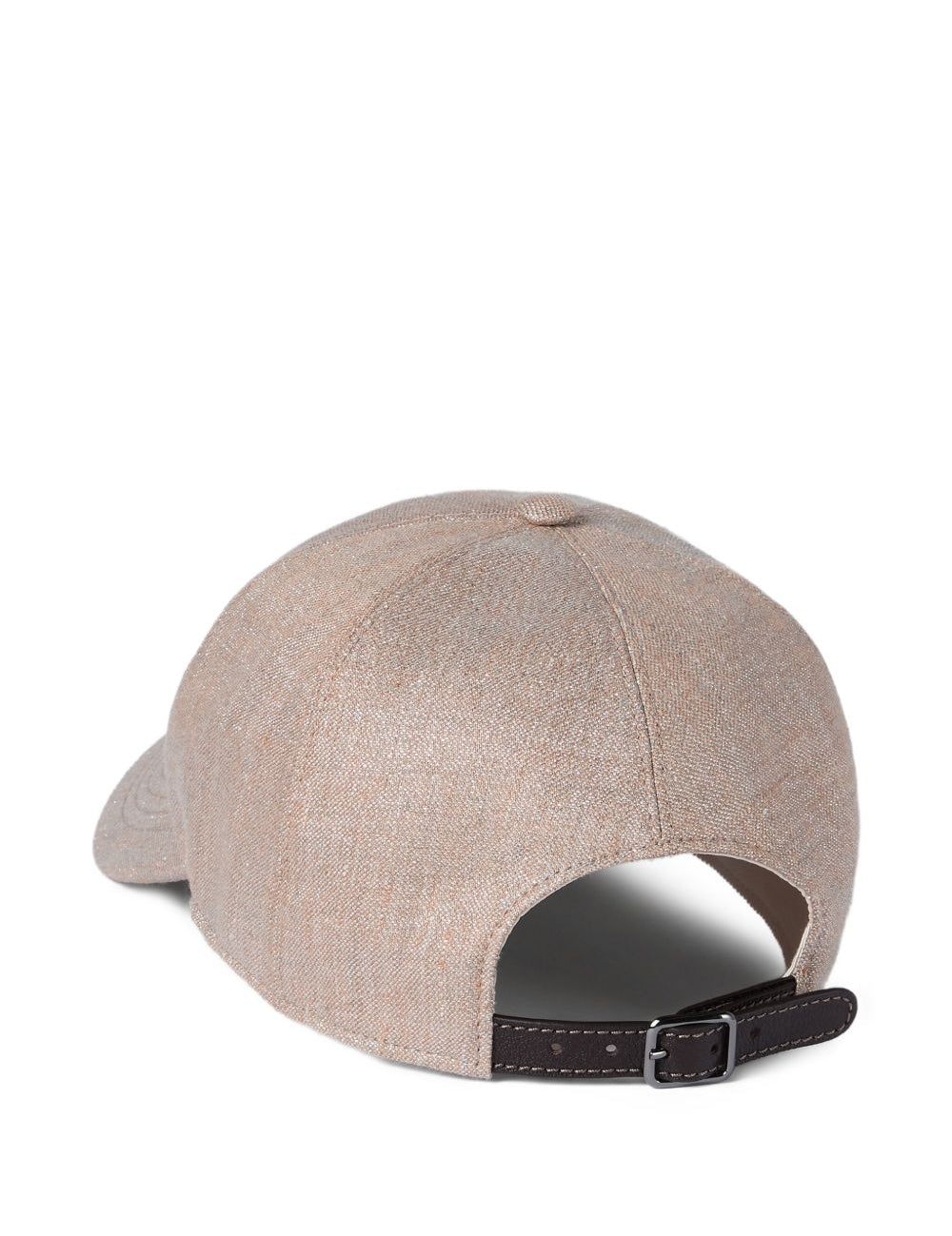 Cappello da baseball con logo in beige Brunello cucinelli - donna 