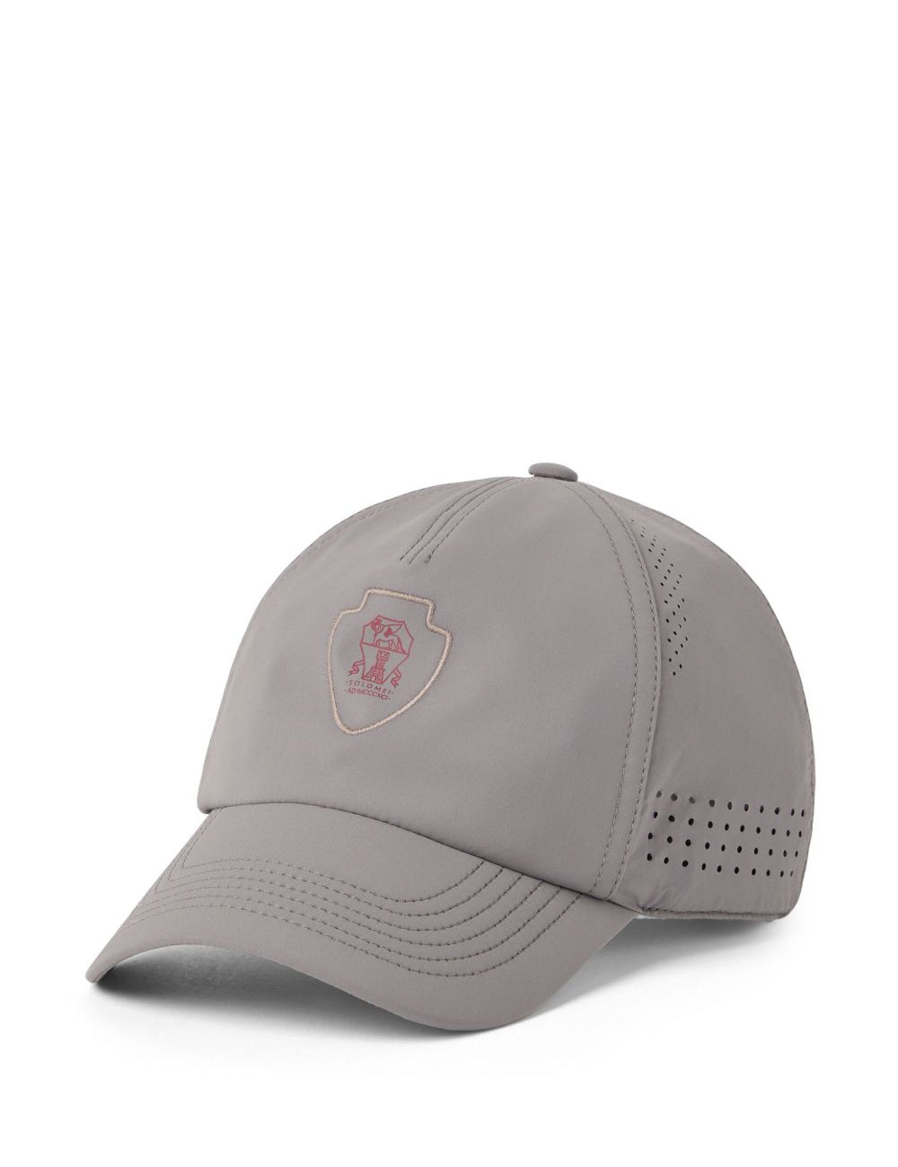 Cappellino con logo in grigio Brunello cucinelli - uomo 