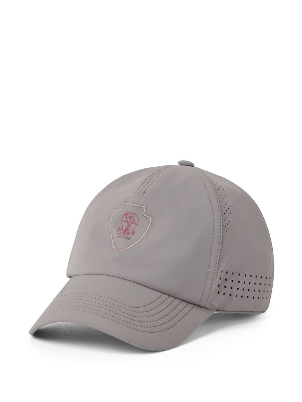 Cappellino con logo in grigio Brunello cucinelli - uomo 