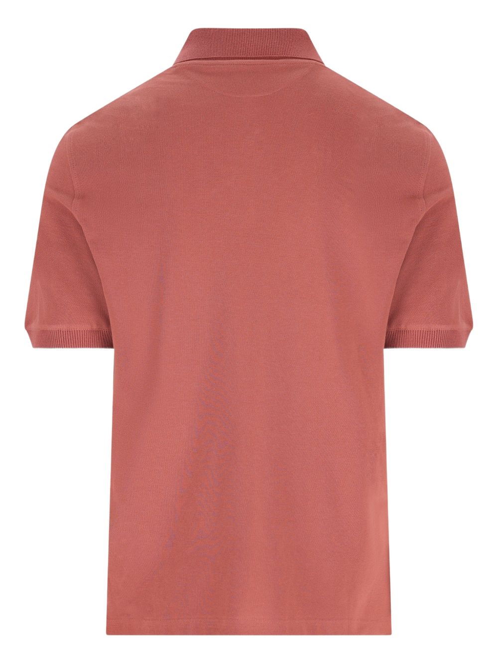 Polo con logo in rosa Brunello cucinelli - uomo 