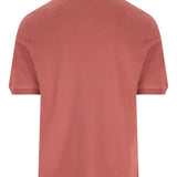 Polo con logo in rosa Brunello cucinelli - uomo 