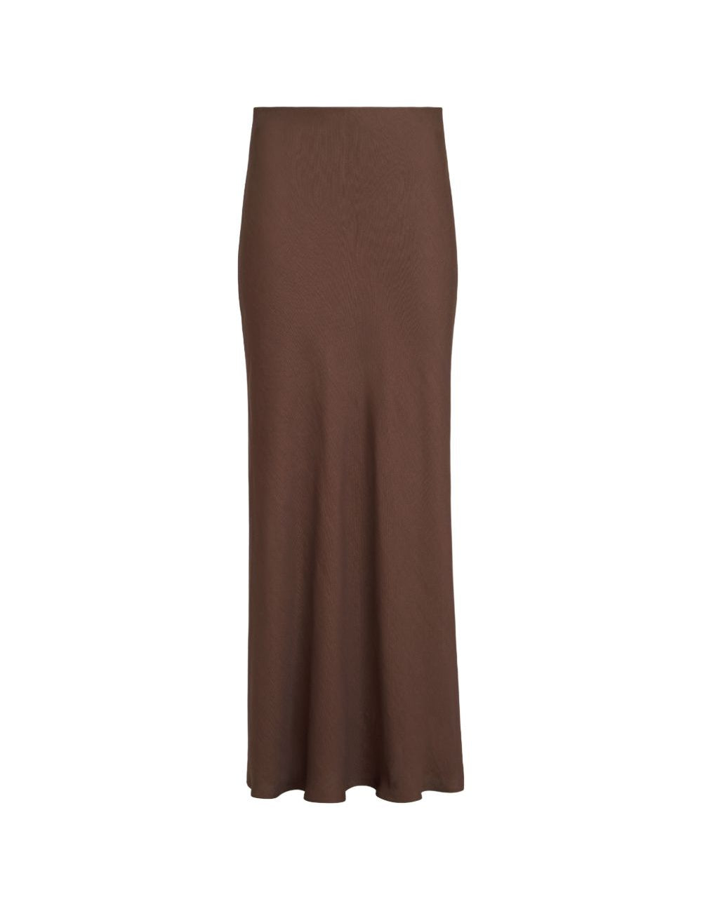 Gonna maxi con spacco in marrone Brunello cucinelli - donna 