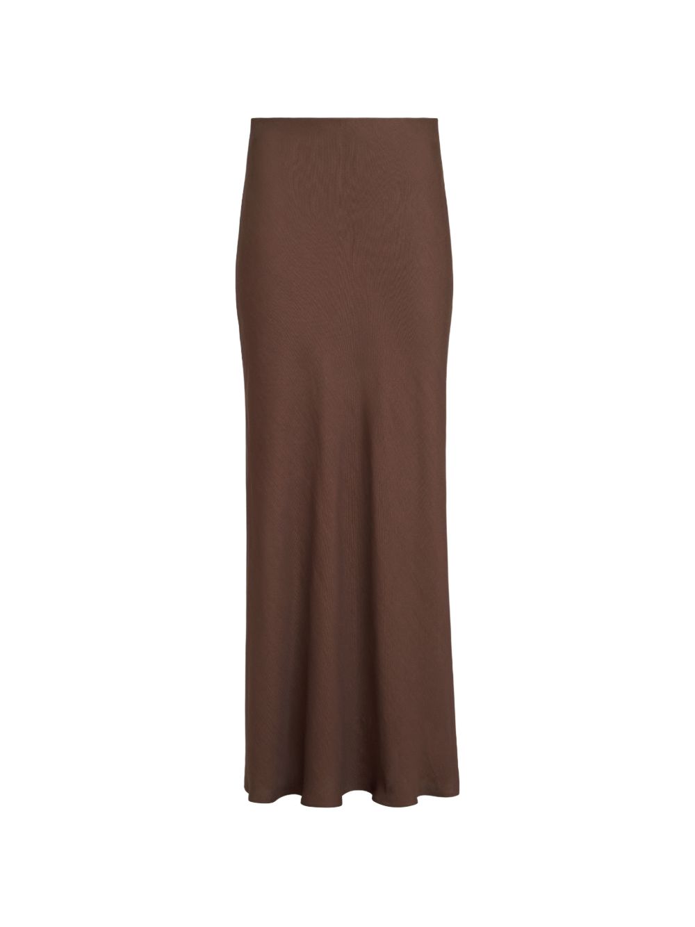 Gonna maxi con spacco in marrone Brunello cucinelli - donna 