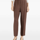 Pantaloni ampi in nero Brunello cucinelli - donna 