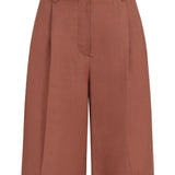 Shorts con chiusura nascosta in arancione Brunello cucinelli - donna 