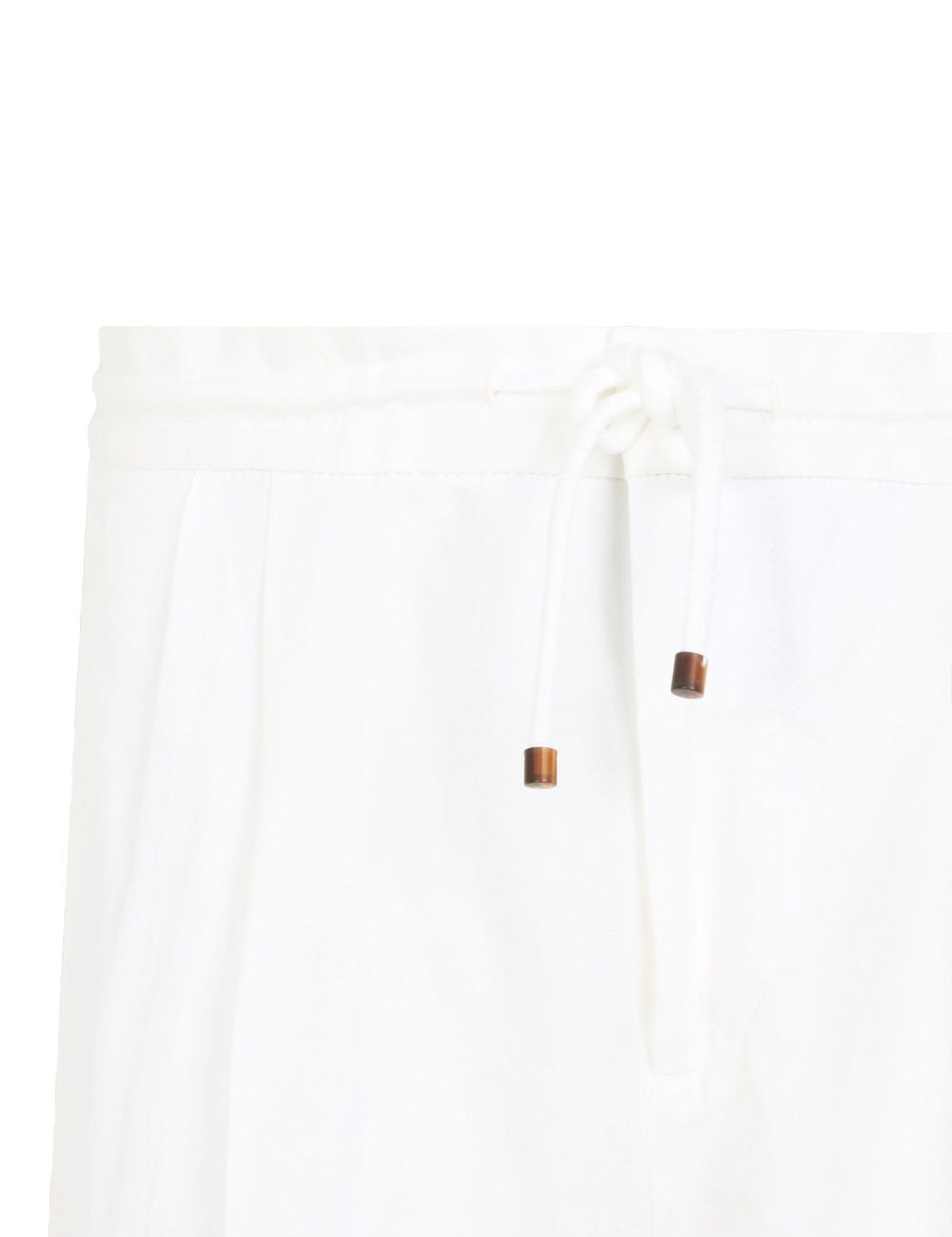 Pantaloni affusolati in bianco Brunello cucinelli - uomo 