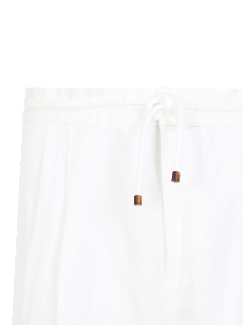 Pantaloni affusolati in bianco Brunello cucinelli - uomo 