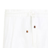 Pantaloni affusolati in bianco Brunello cucinelli - uomo 