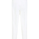 Pantaloni affusolati in bianco Brunello cucinelli - uomo 