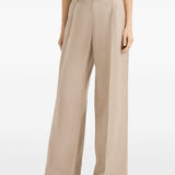 Pantaloni con dettaglio Monili in beige Brunello cucinelli - donna 