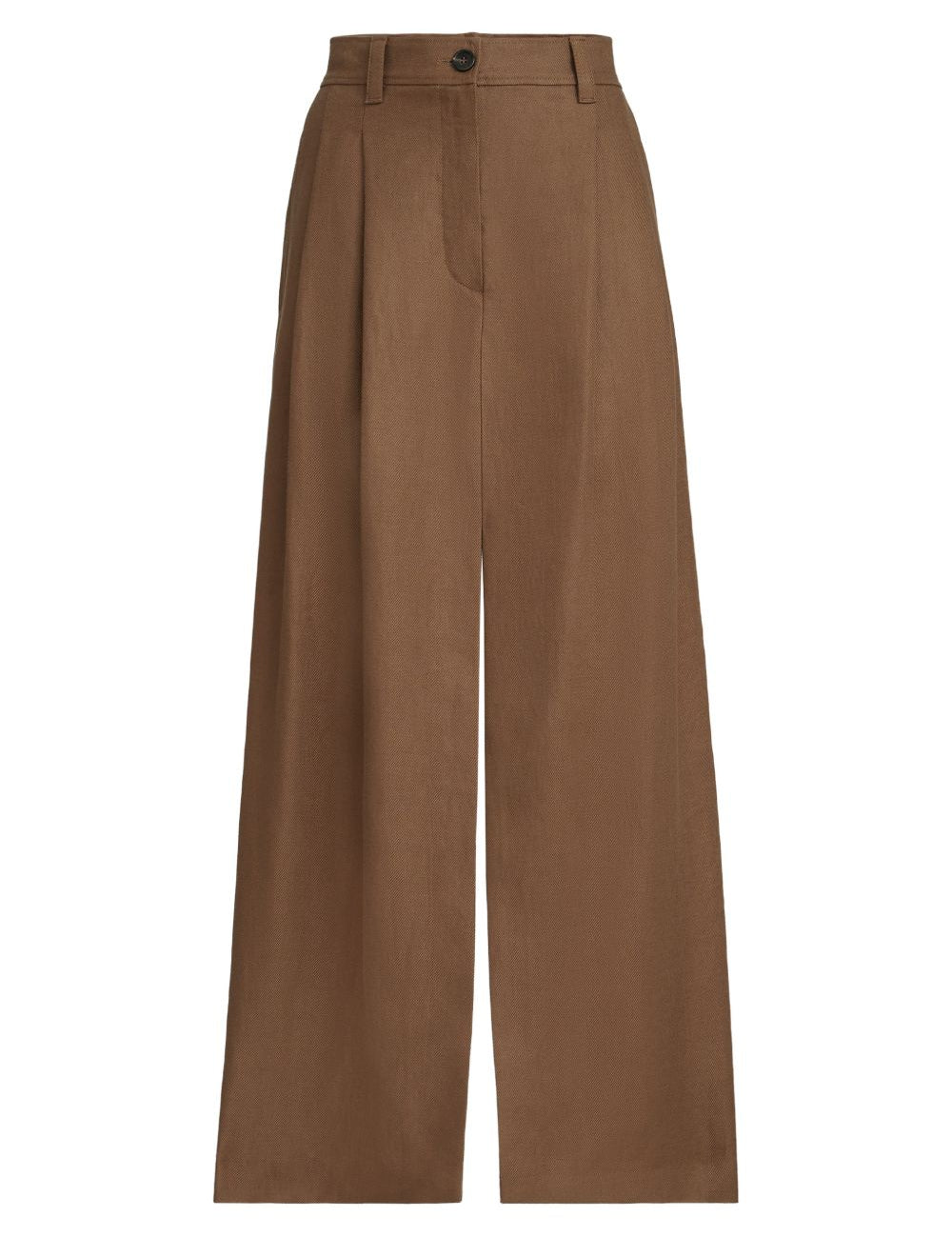 Gonna midi con dettaglio Monili in marrone Brunello cucinelli - donna 