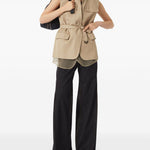 Jeans svasati in blu Brunello cucinelli - donna 