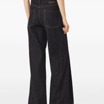 Jeans svasati in blu Brunello cucinelli - donna 