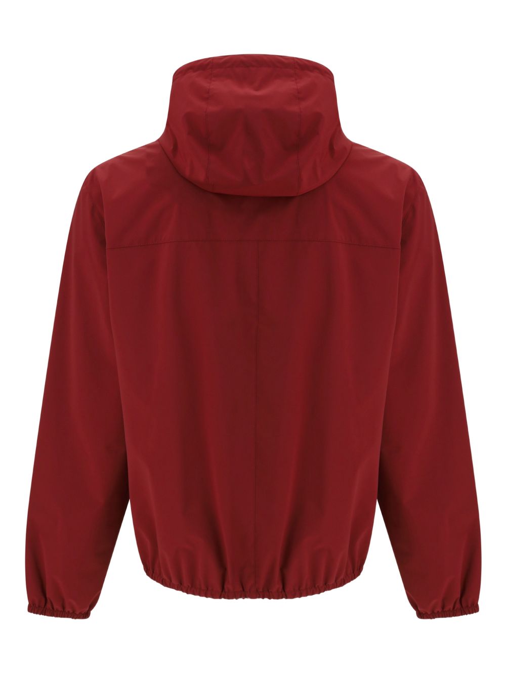 Giacca con cappuccio e zip in rosso Brunello cucinelli - uomo 